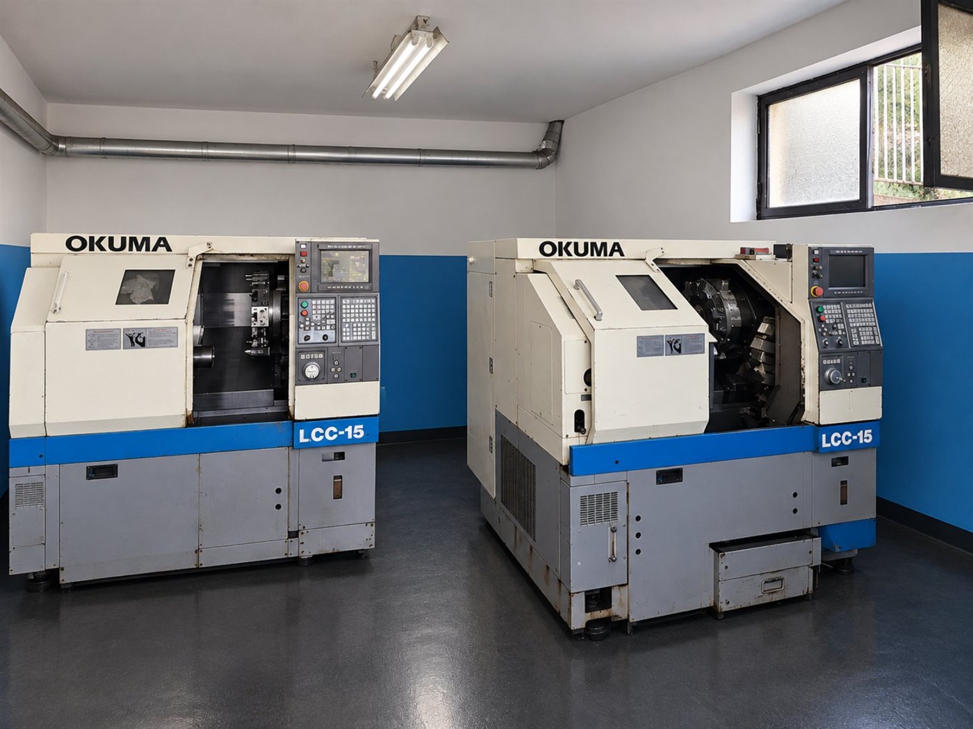 Dva CNC struga OKUMA LCC-15 u pogonu MB INŽENJERING u Župi
